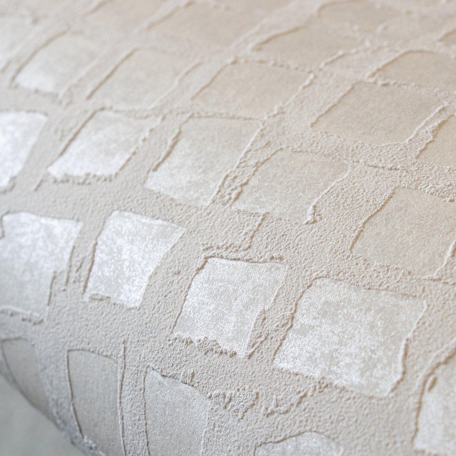 Manhattan / Loft Tile wallpaper in white color - pattern number GH64861-23 - by Galerie in the Urban Classics collection
