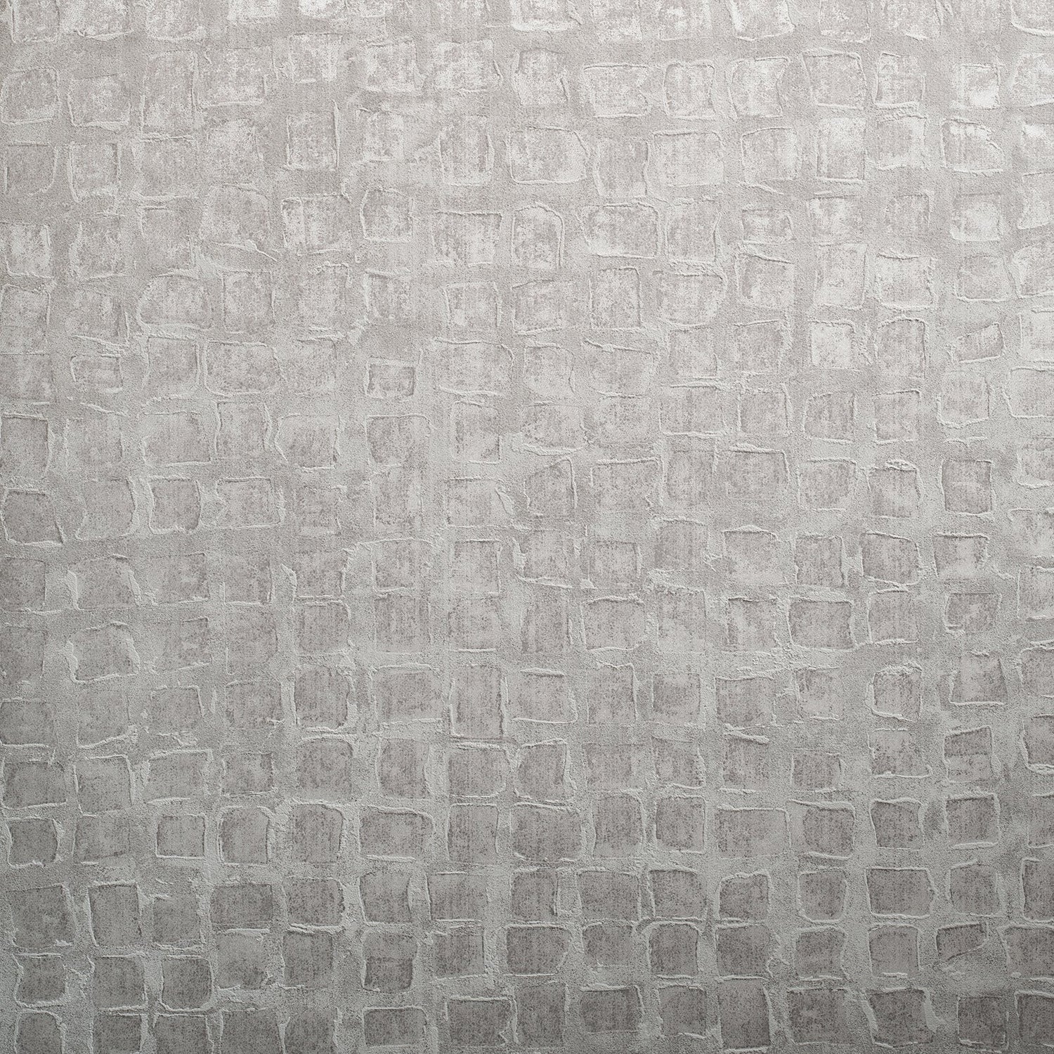 Manhattan / Loft Tile wallpaper in silver grey color - pattern number GH64862-23 - by Galerie in the Urban Classics collection