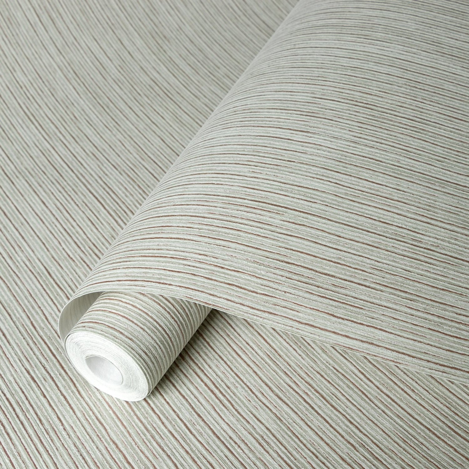 Curtain wallpaper in green color - pattern number GH65046-23 - by Galerie in the Feel collection