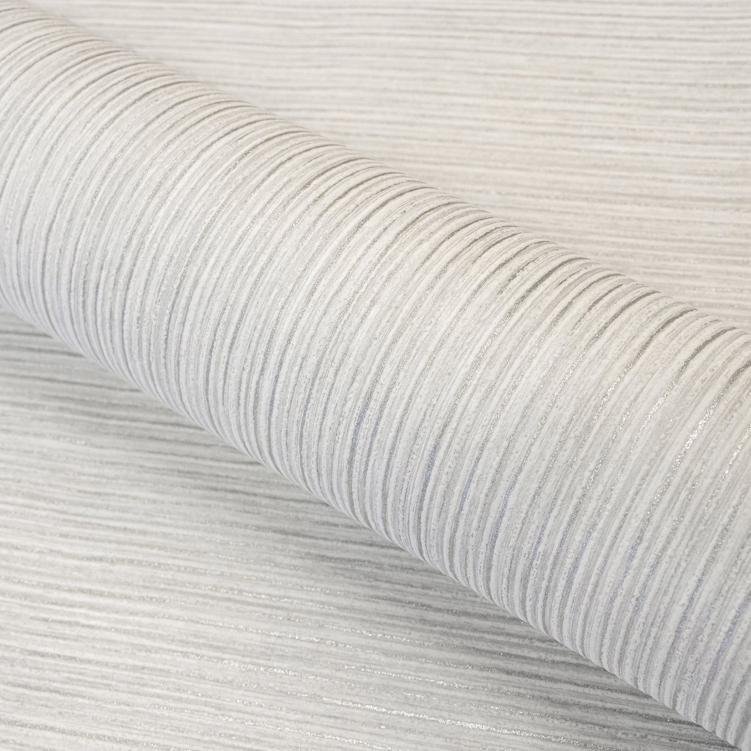Curtain wallpaper in silver grey color - pattern number GH65051-23 - by Galerie in the Feel collection