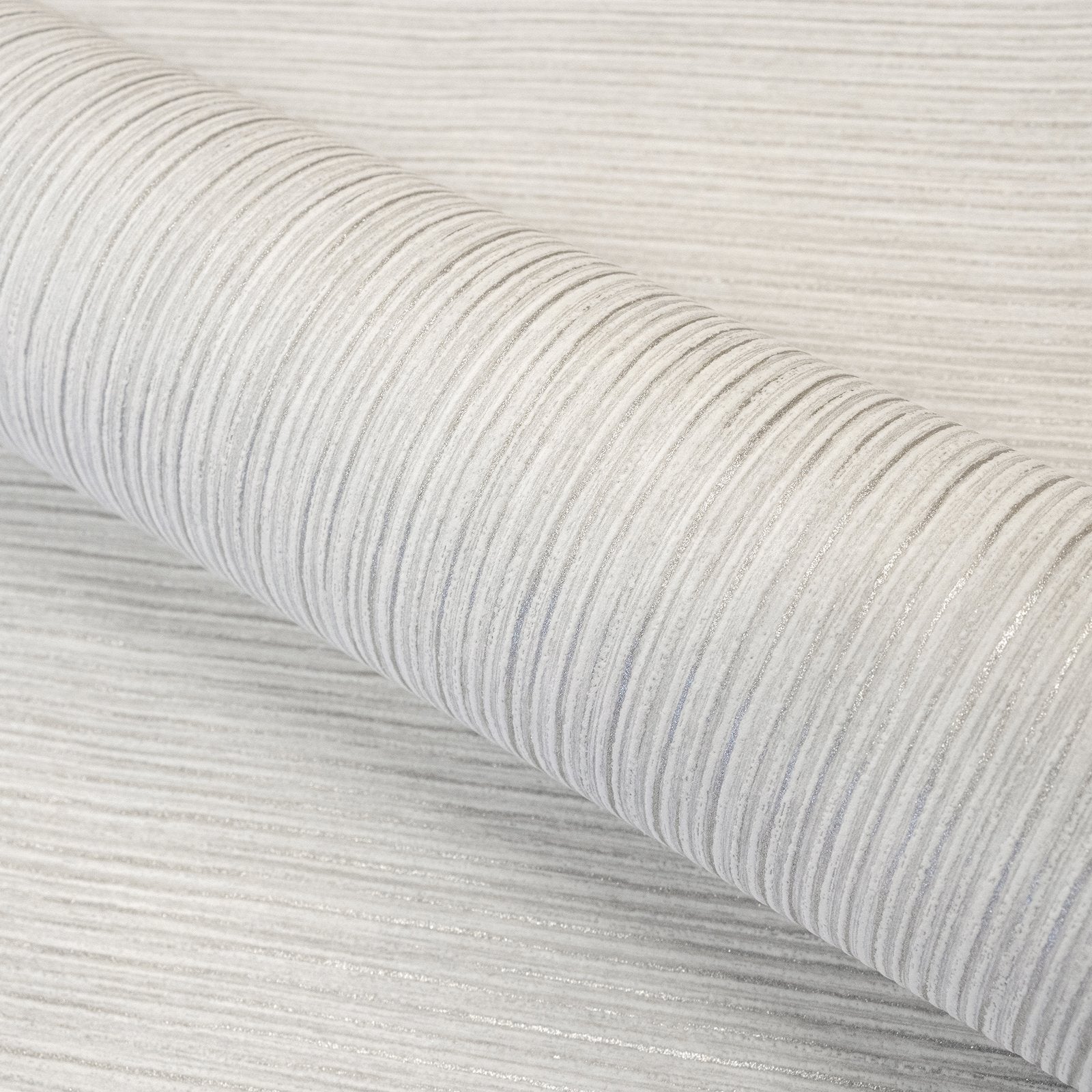 Curtain wallpaper in silver grey color - pattern number GH65051-23 - by Galerie in the Feel collection