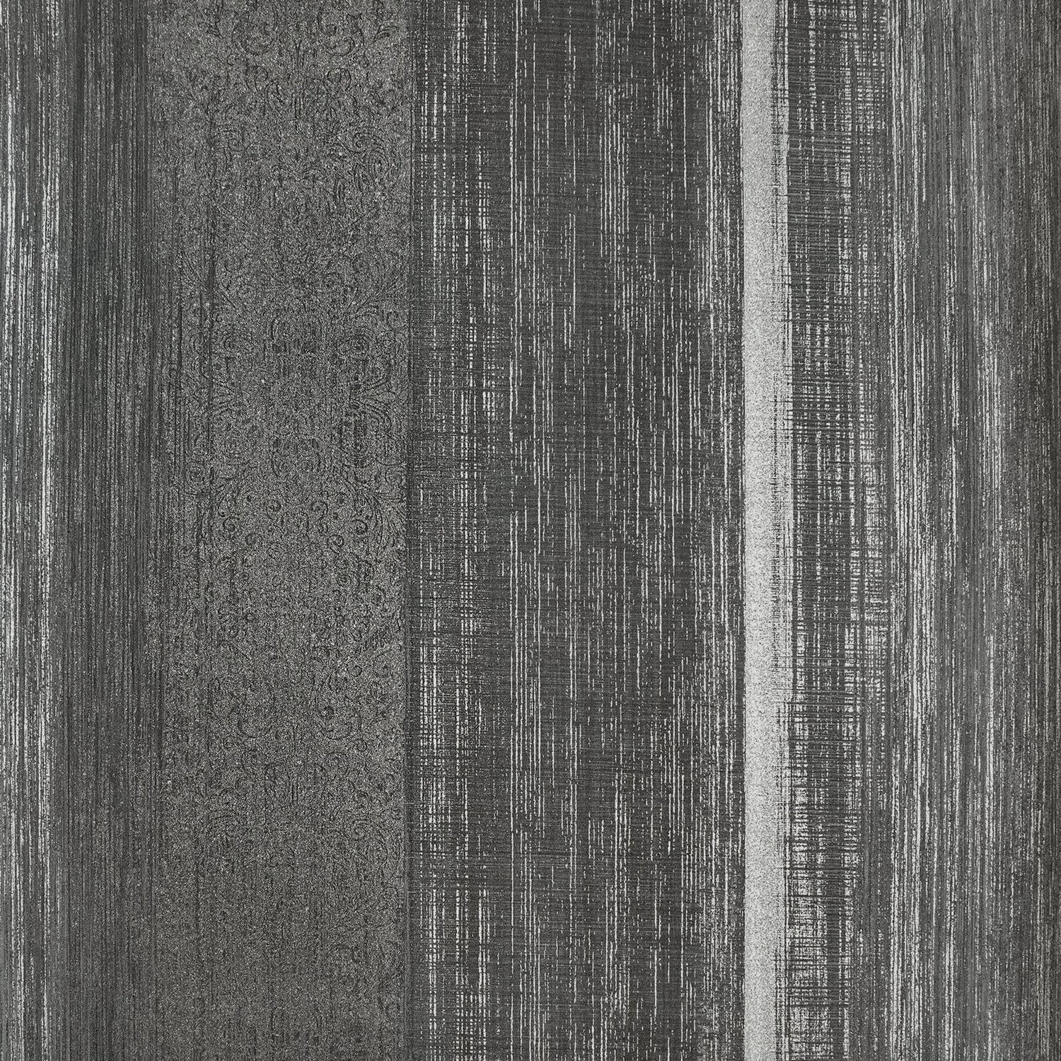 Chiffon wallpaper in black color - pattern number GH65200-23 - by Galerie in the Precious collection