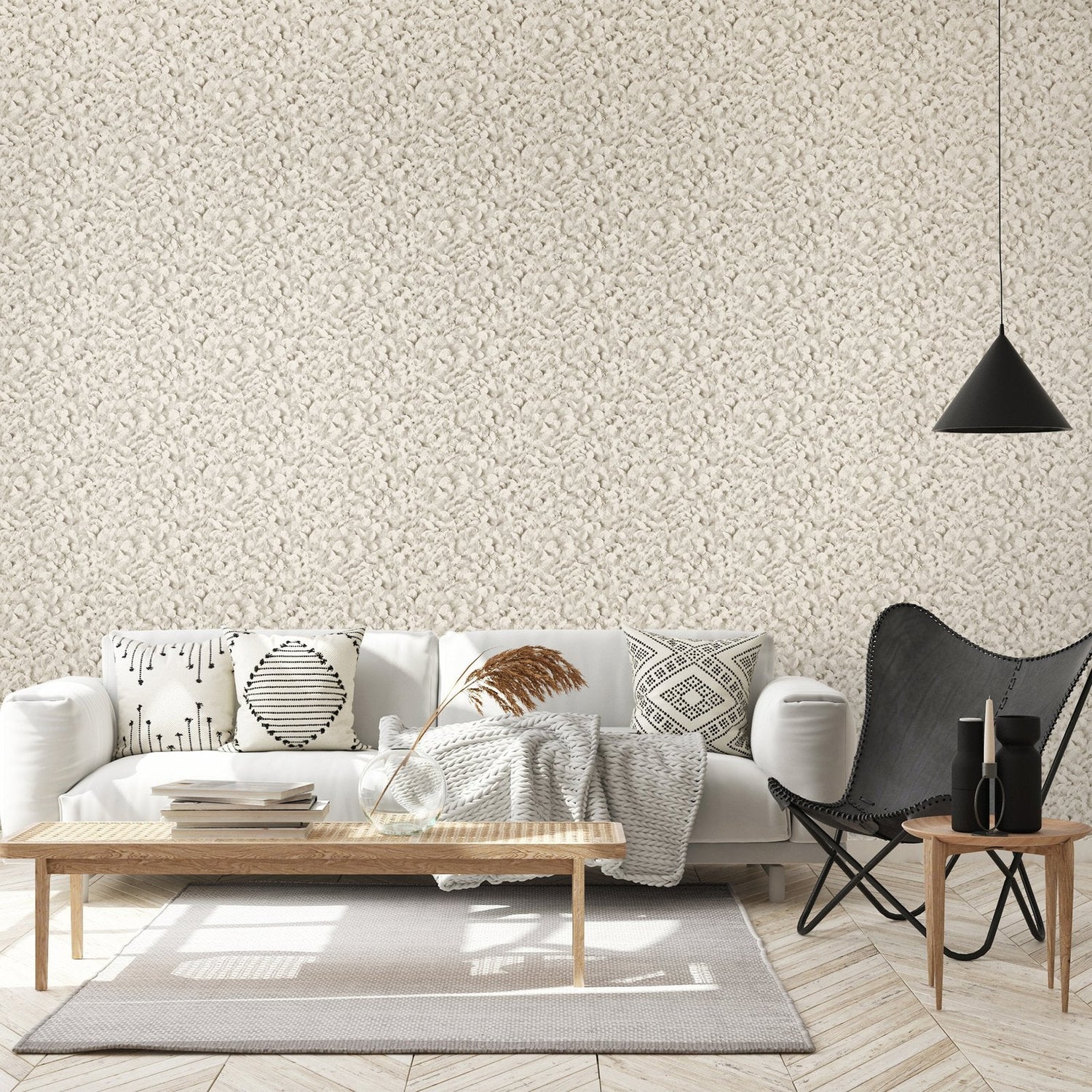 Arco wallpaper in beige color - pattern number GH65306-23 - by Galerie in the Salt collection