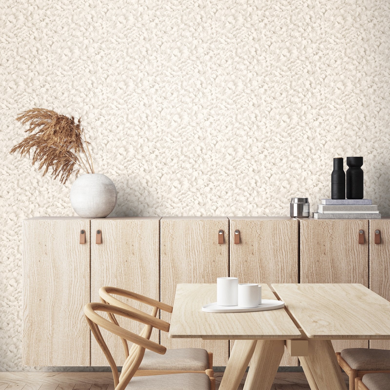 Arco wallpaper in cream color - pattern number GH65311-23 - by Galerie in the Salt collection