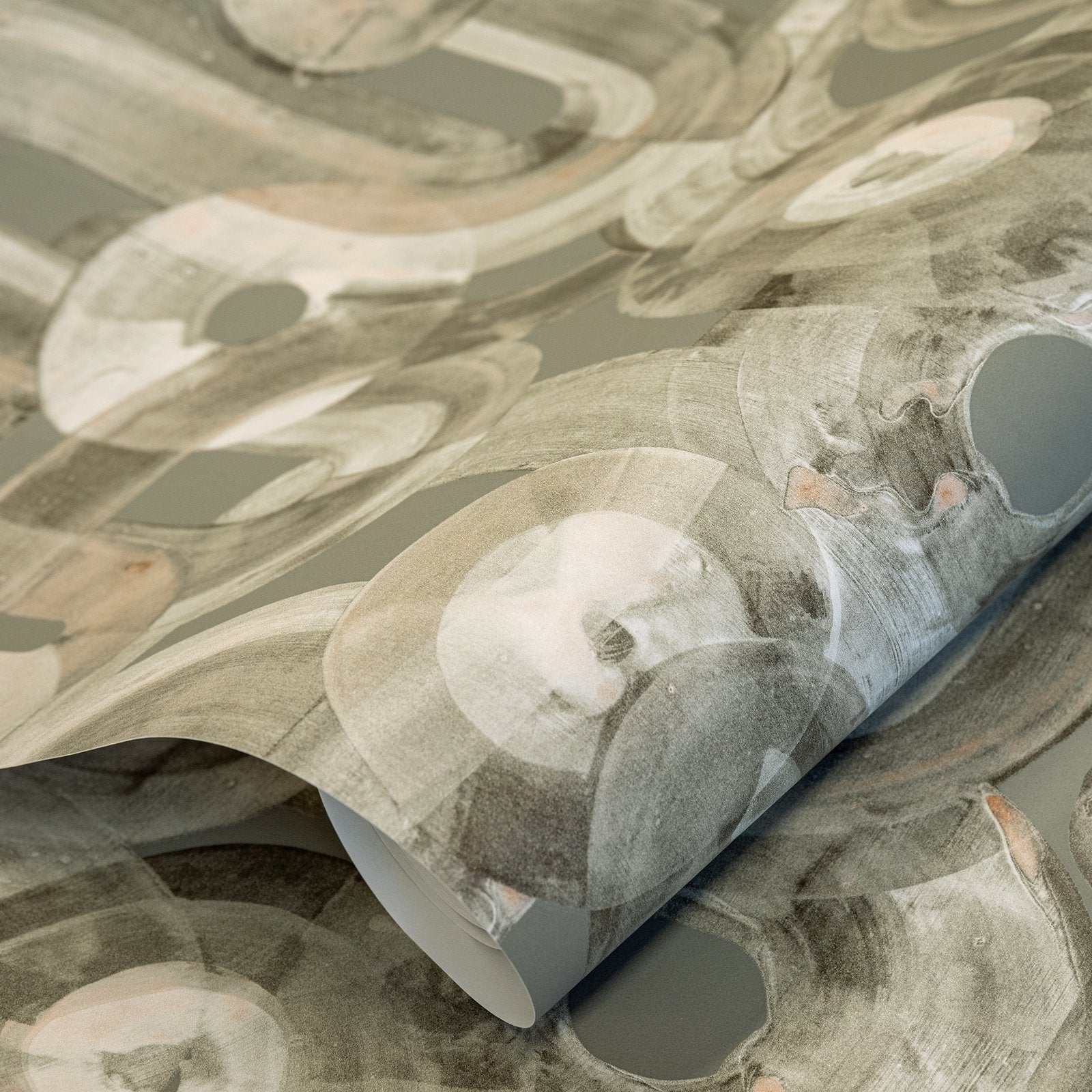 Penello wallpaper in green color - pattern number GH65321-23 - by Galerie in the Salt collection