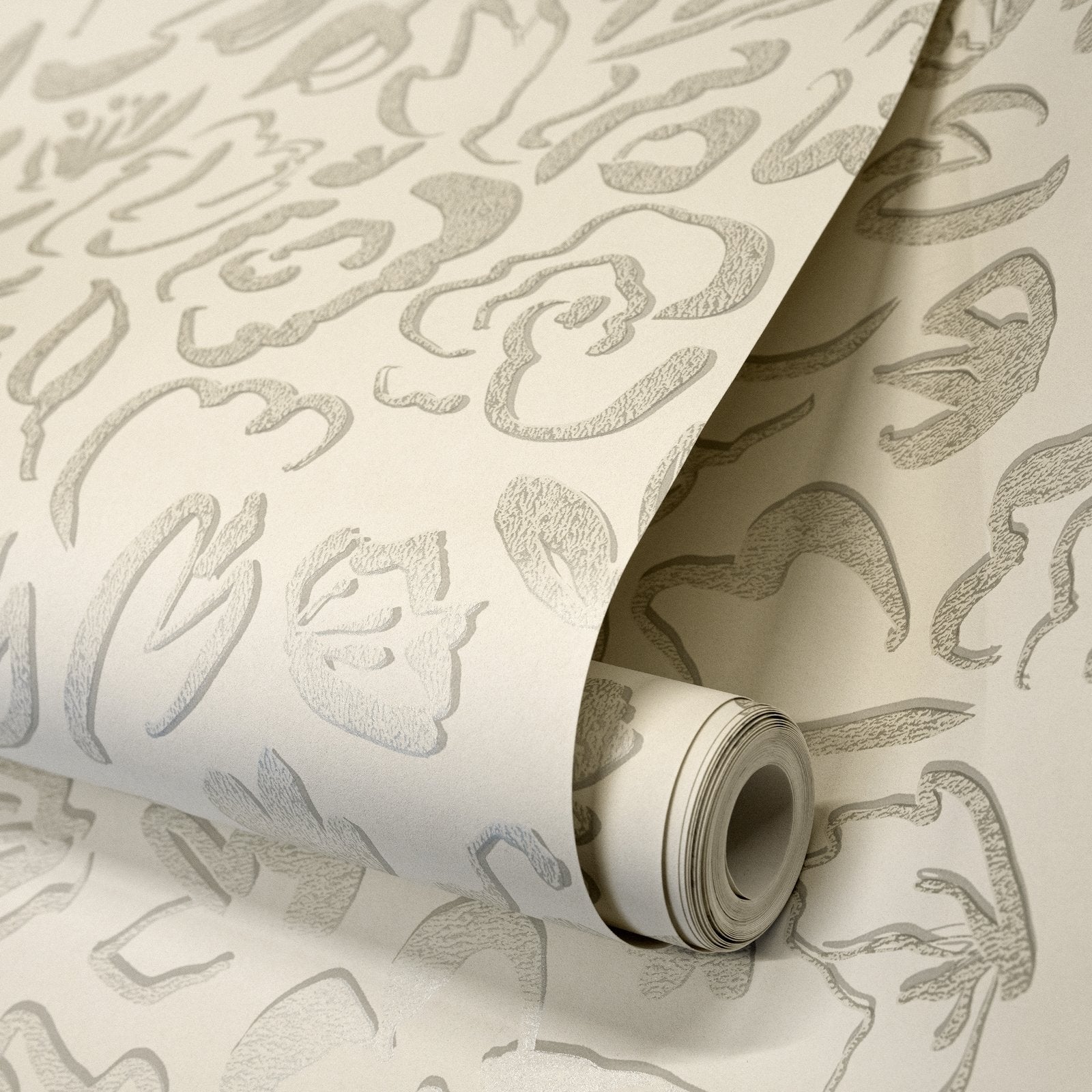 Fiore wallpaper in cream color - pattern number GH65334-23 - by Galerie in the Salt collection