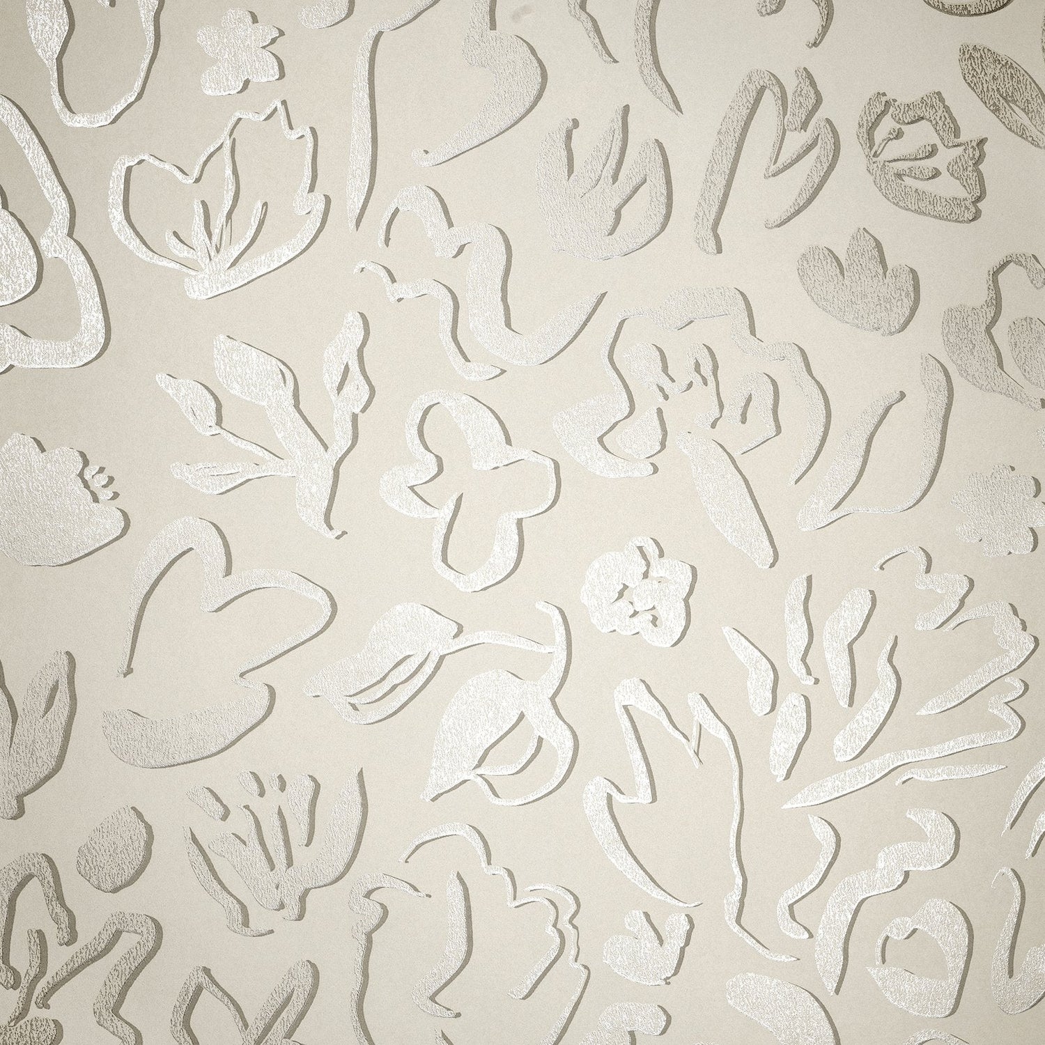Fiore wallpaper in cream color - pattern number GH65334-23 - by Galerie in the Salt collection