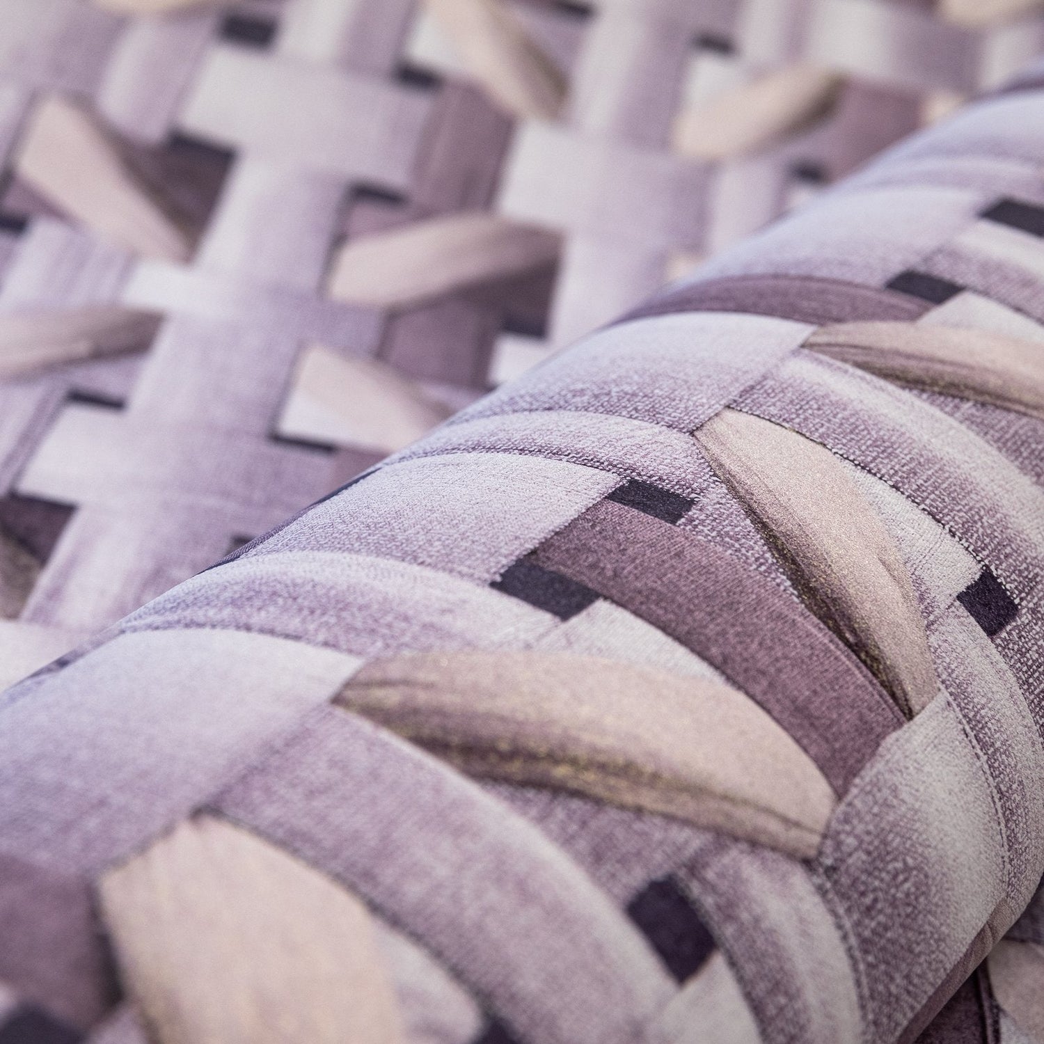 Octagonal Honeycomb wallpaper in purple lilac color - pattern number GH65336-23 - by Galerie in the Pepper collection