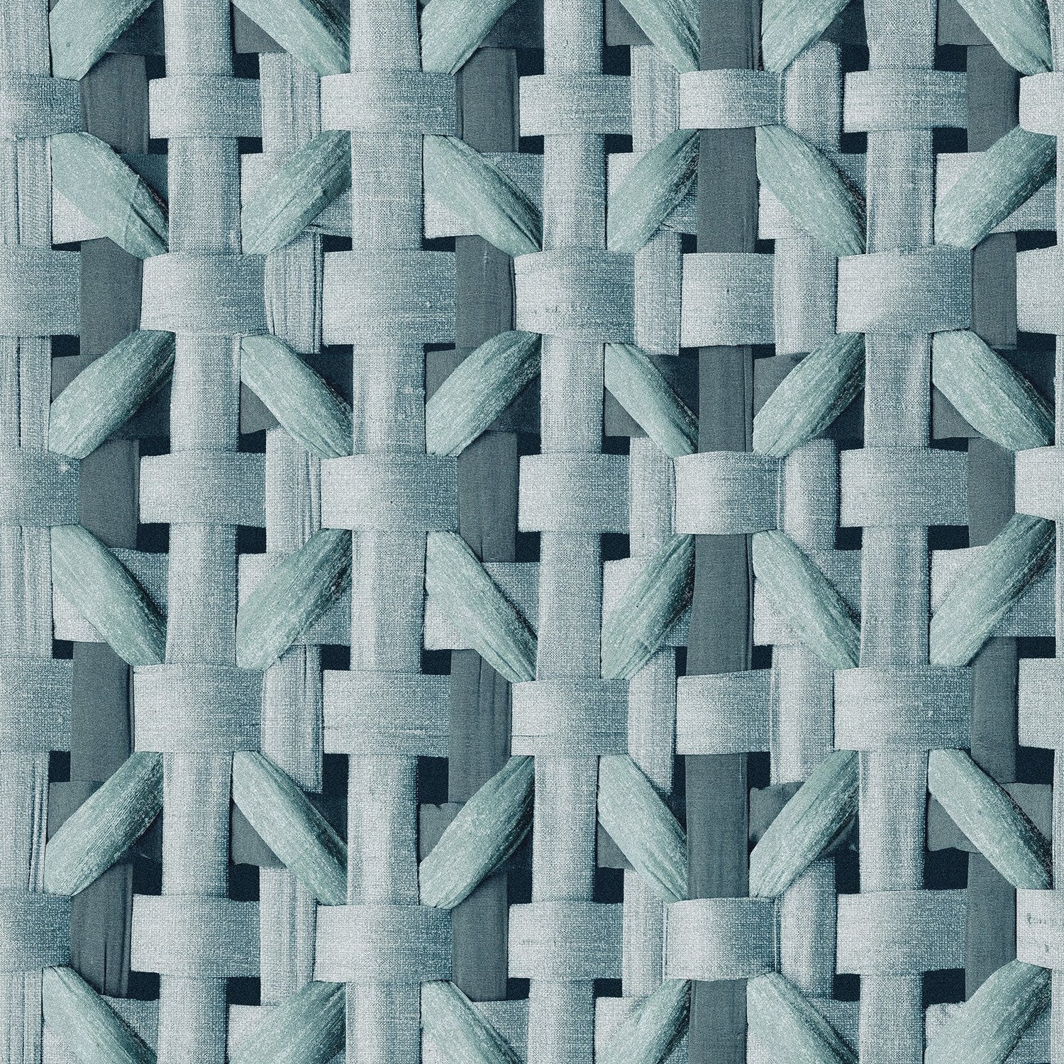 Octagonal Honeycomb wallpaper in green color - pattern number GH65337-23 - by Galerie in the Pepper collection