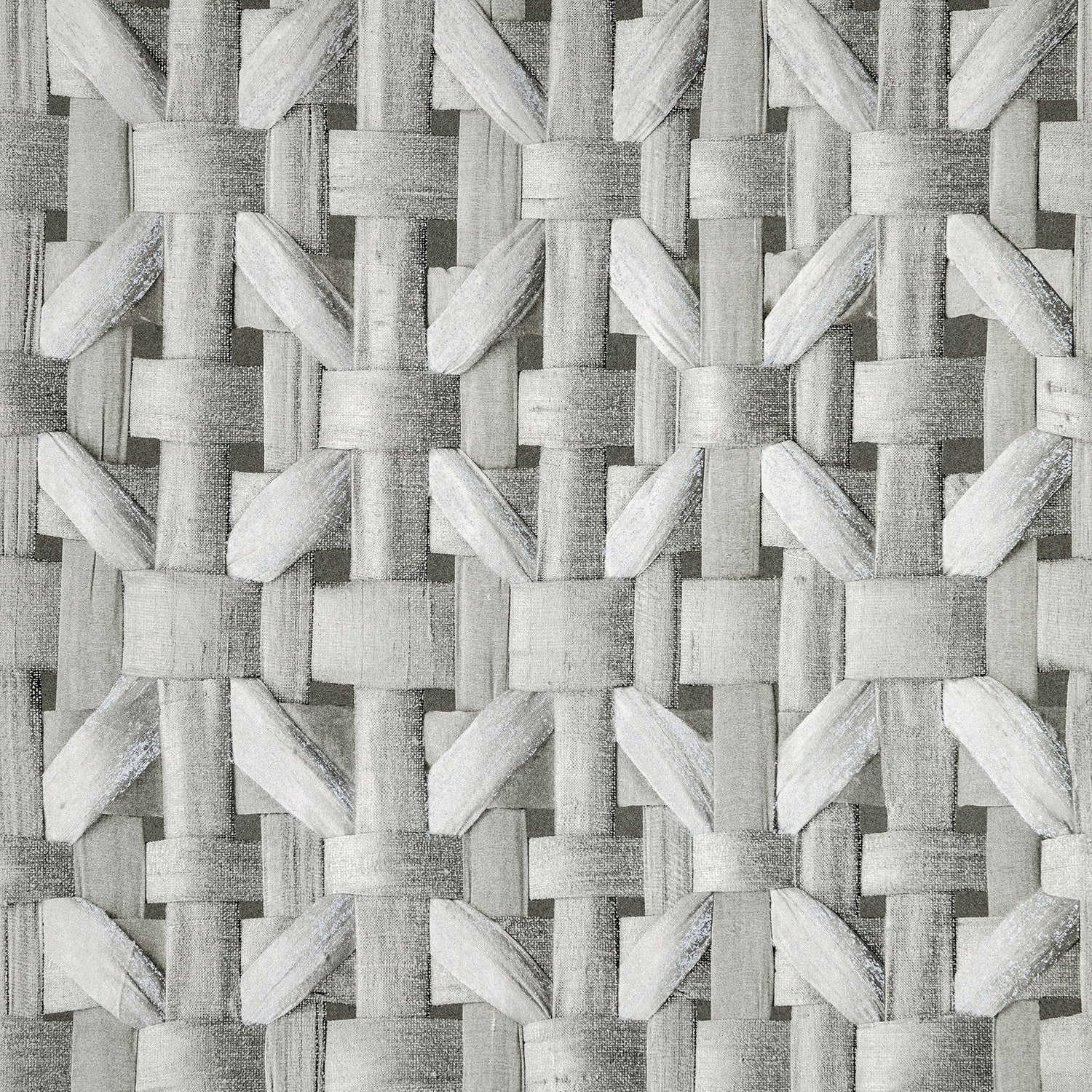 Octagonal Honeycomb wallpaper in silver grey color - pattern number GH65339-23 - by Galerie in the Pepper collection