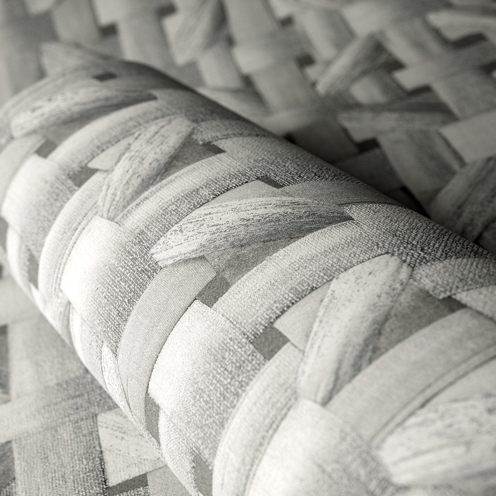 Octagonal Honeycomb wallpaper in silver grey color - pattern number GH65339-23 - by Galerie in the Pepper collection