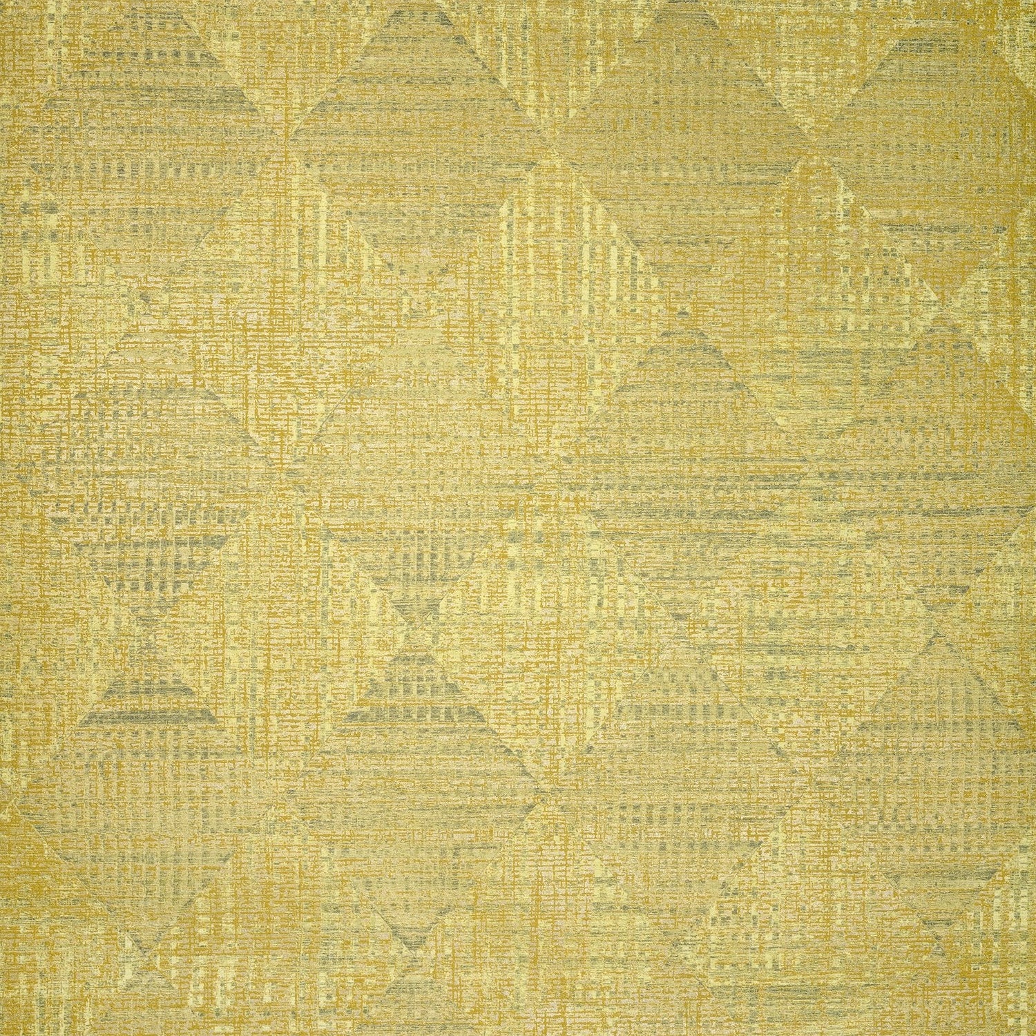 Raffia wallpaper in yellow color - pattern number GH65342-23 - by Galerie in the Pepper collection