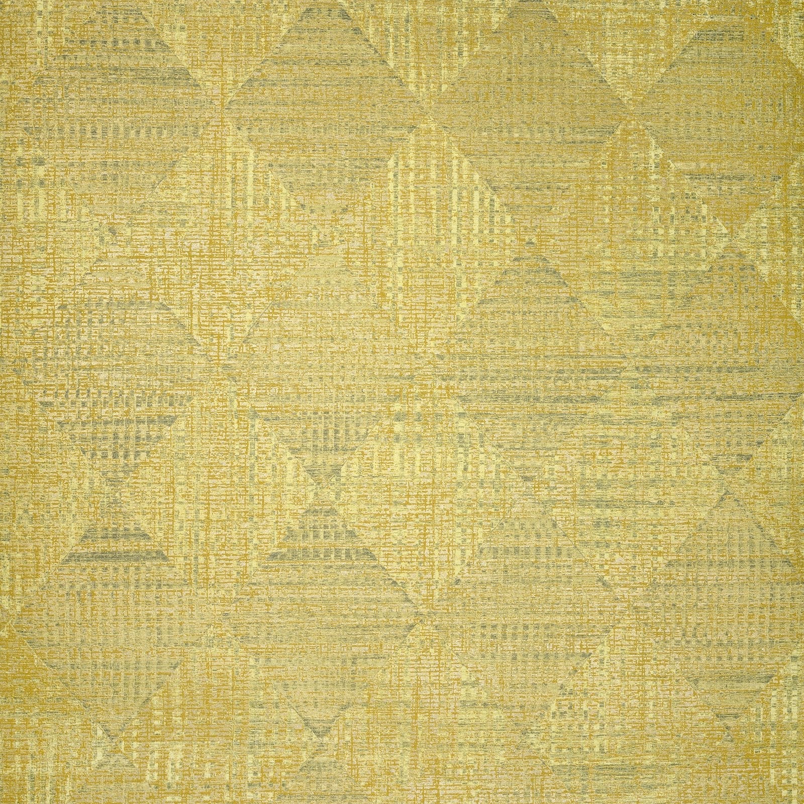 Raffia wallpaper in yellow color - pattern number GH65342-23 - by Galerie in the Pepper collection