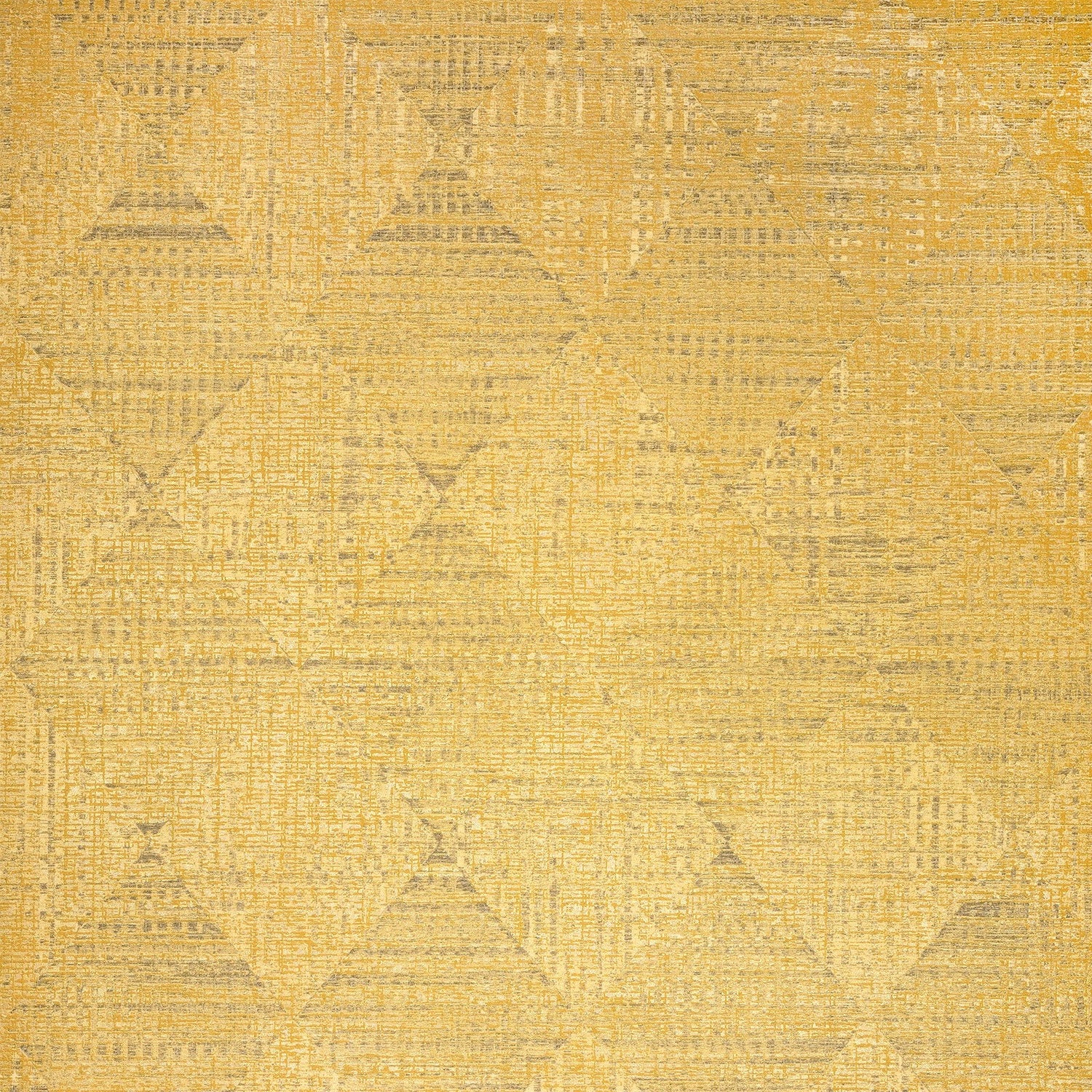 Raffia wallpaper in yellow color - pattern number GH65344-23 - by Galerie in the Pepper collection