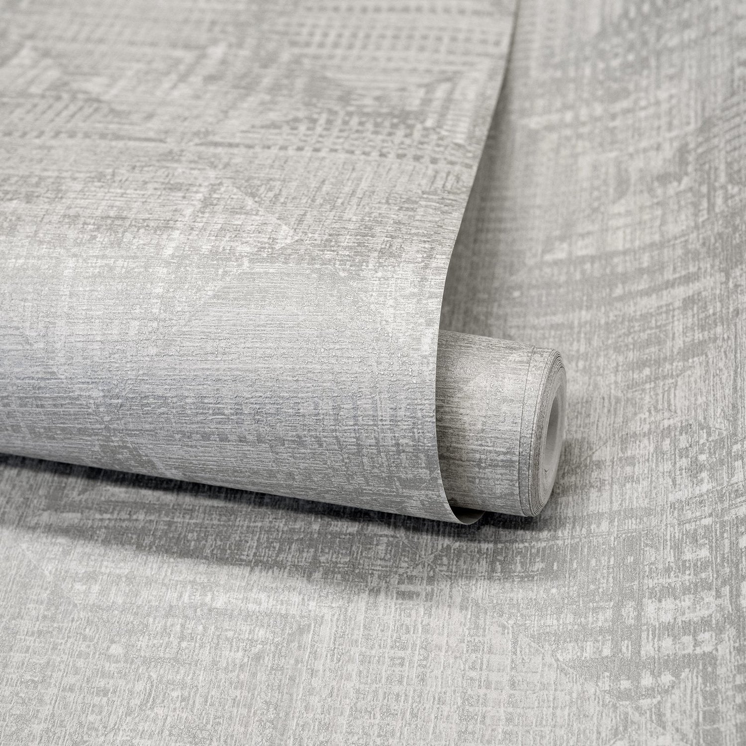 Raffia wallpaper in silver grey color - pattern number GH65346-23 - by Galerie in the Pepper collection