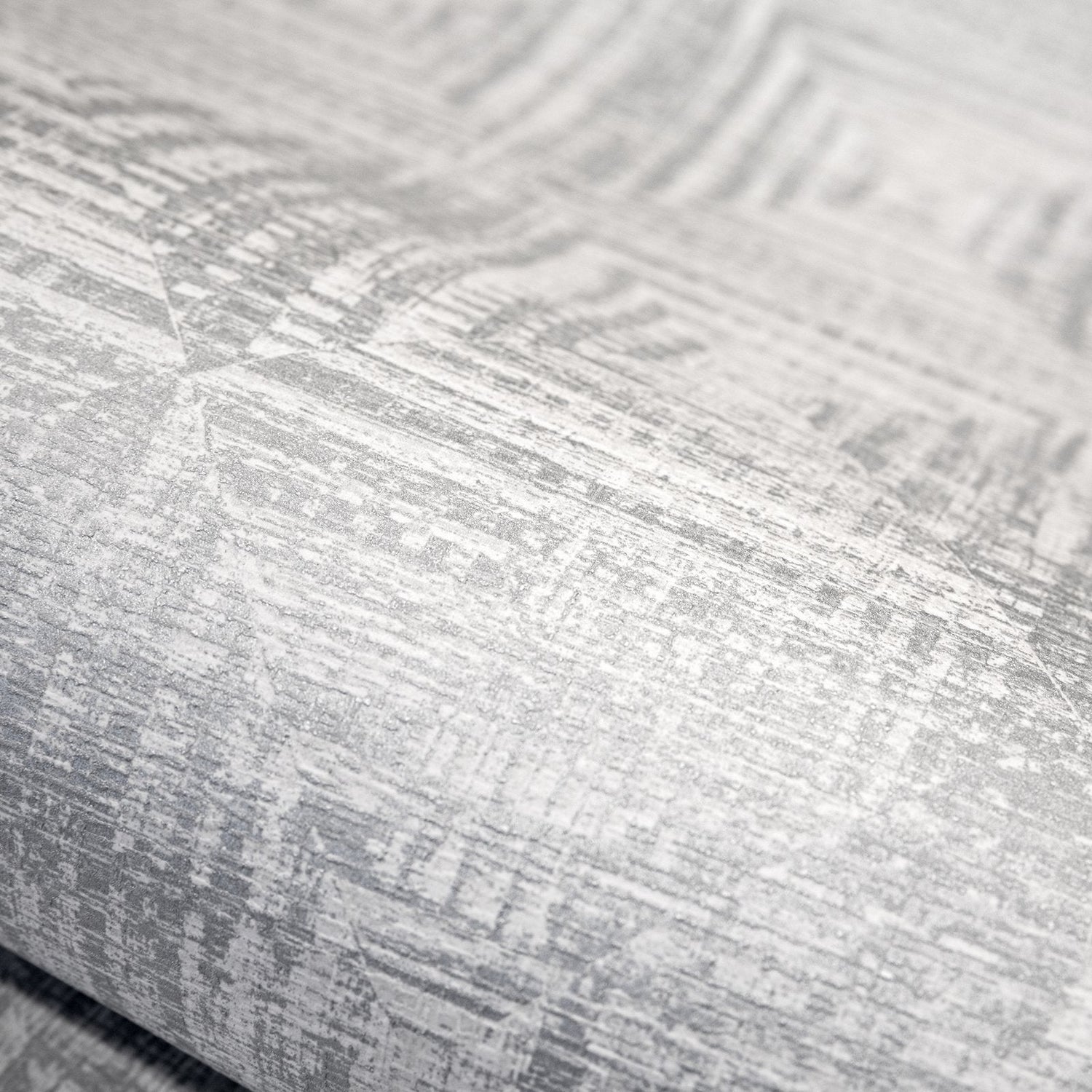 Raffia wallpaper in silver grey color - pattern number GH65349-23 - by Galerie in the Pepper collection