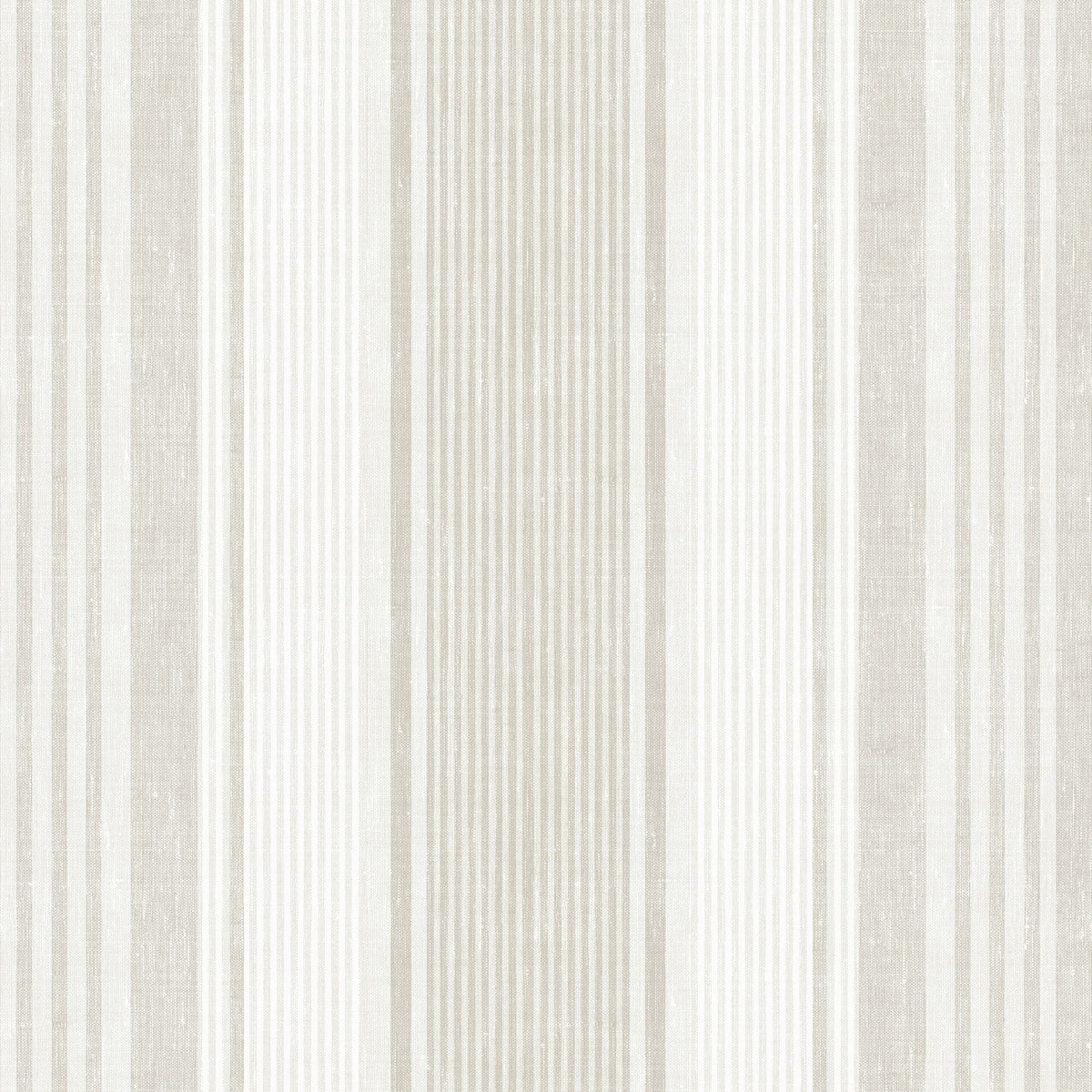 Linen Stripe wallpaper in natural color - pattern number 6861 - by Schumacher in the Borastapeter collection
