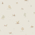 Little Fox wallpaper in soft neutral color - pattern number 6923 - by Schumacher in the Borastapeter collection