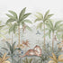 Wild Jungle mural in multi color - pattern number 6945 - by Schumacher in the Borastapeter collection