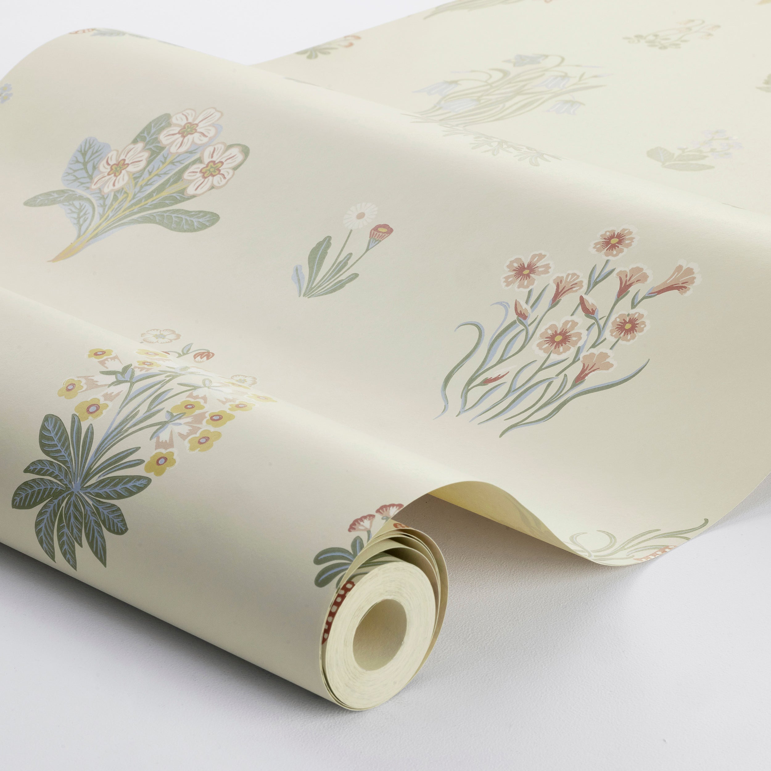 Ängsflora Wallpaper in spring color - pattern number 6951 - by Schumacher in the Borastapeter collection