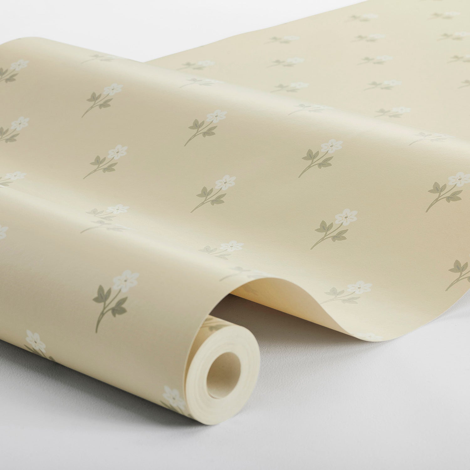 Anemone By Boråstapeter Wallpaper in wheat color - pattern number 6972 - by Schumacher in the Borastapeter collection