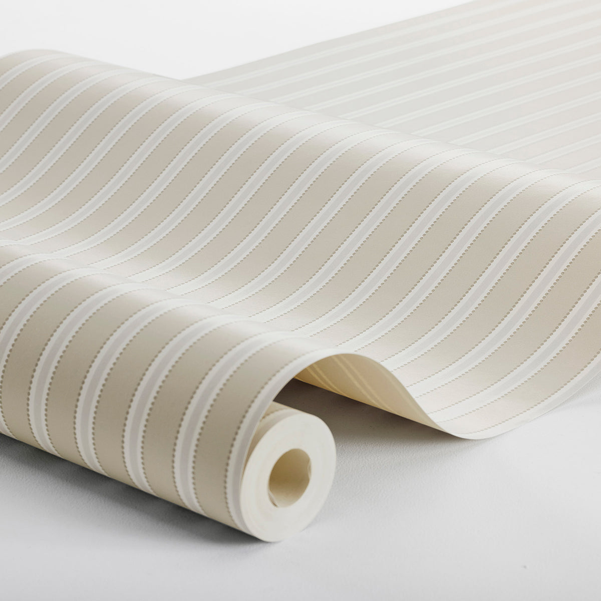 Pärlrand Wallpaper in natural color - pattern number 6979 - by Schumacher in the Borastapeter collection