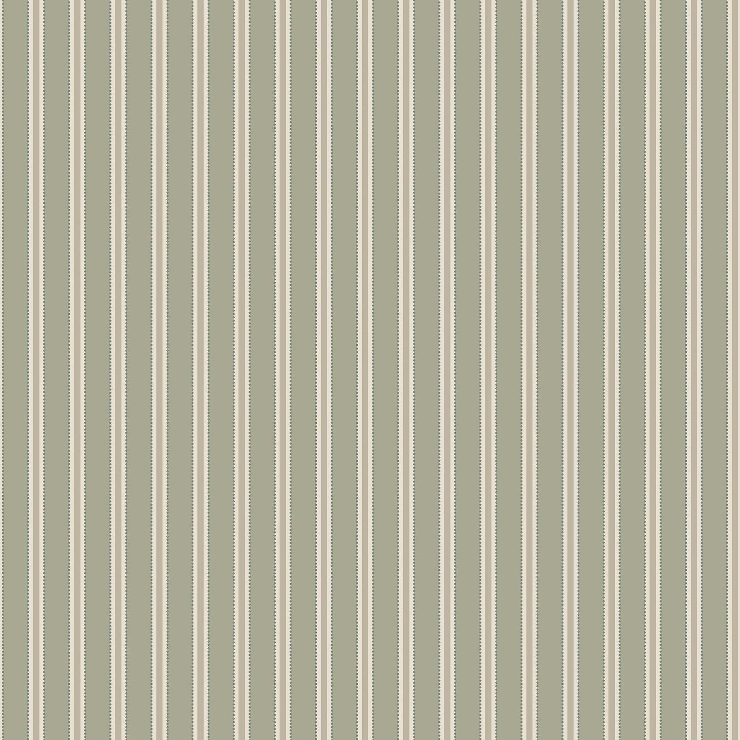 Pärlrand Wallpaper in sage color - pattern number 6980 - by Schumacher in the Borastapeter collection