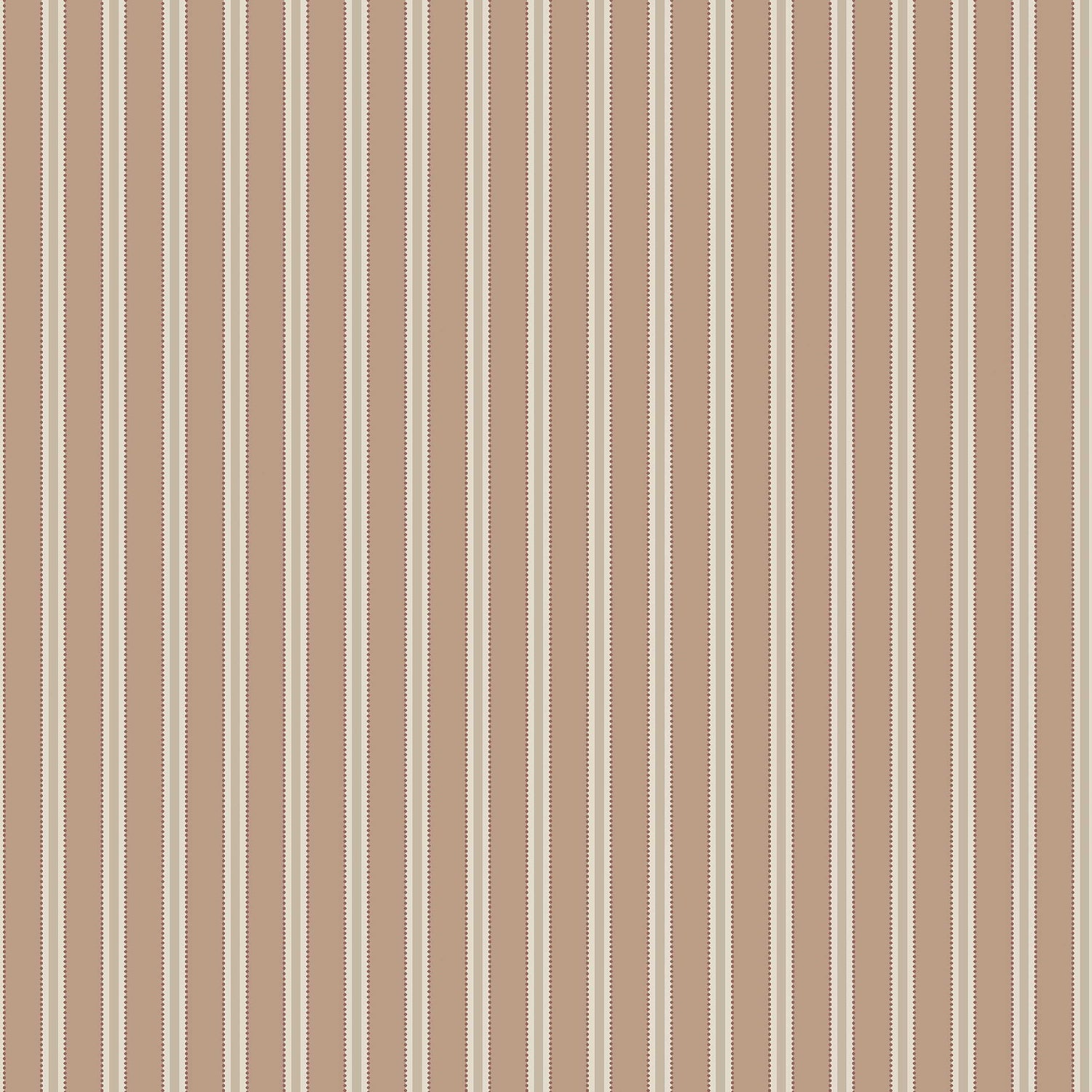 Pärlrand Wallpaper in terracotta color - pattern number 6982 - by Schumacher in the Borastapeter collection