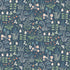 Strawberry Field wallpaper in navy color - pattern number 7215 - by Schumacher in the Borastapeter collection
