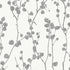 Disa wallpaper in charcoal color - pattern number 7425 - by Schumacher in the Borastapeter collection