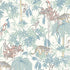 Wild Jungle wallpaper in multi color - pattern number 7462 - by Schumacher in the Borastapeter collection