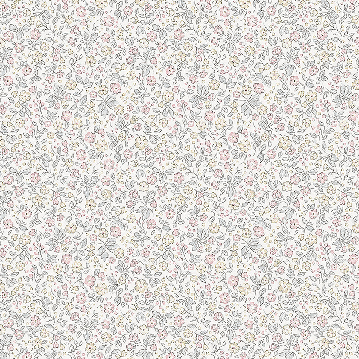 Jasmine wallpaper in ivory color - pattern number 7468 - by Schumacher in the Borastapeter collection