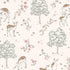 Deer Love wallpaper in blush color - pattern number 7473 - by Schumacher in the Borastapeter collection