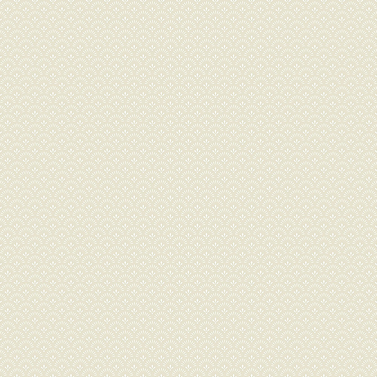 Daisy wallpaper in parchment color - pattern number 7653 - by Schumacher in the Borastapeter collection