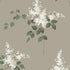 Lilacs wallpaper in grisaille color - pattern number 7667 - by Schumacher in the Borastapeter collection