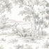 Countryside Morning wallpaper in grey color - pattern number 7677 - by Schumacher in the Borastapeter collection