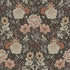 Dahlia Garden Wallpaper in brown color - pattern number 7689 - by Schumacher in the Borastapeter collection