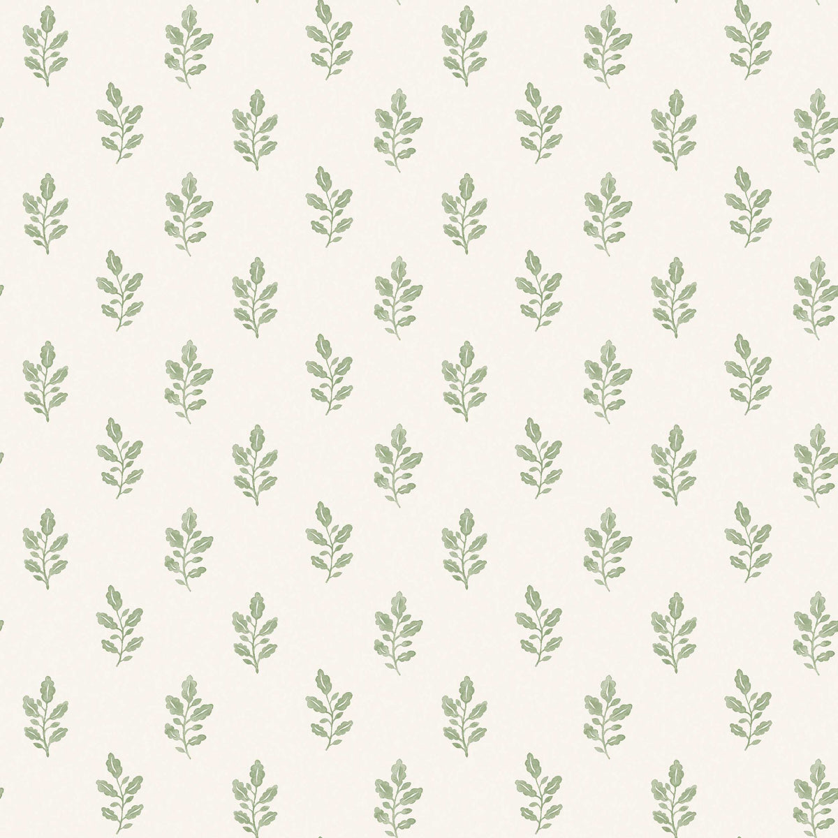Little Oak Wallpaper in green color - pattern number 7776 - by Schumacher in the Borastapeter collection