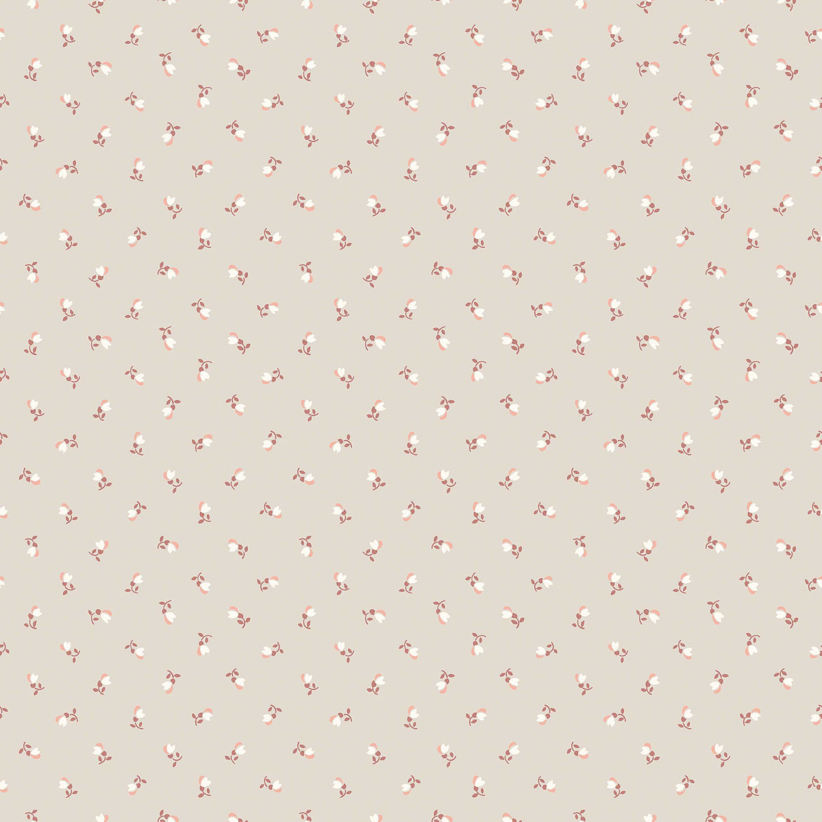 Petite Chérie Wallpaper in neutral color - pattern number 7780 - by Schumacher in the Borastapeter collection