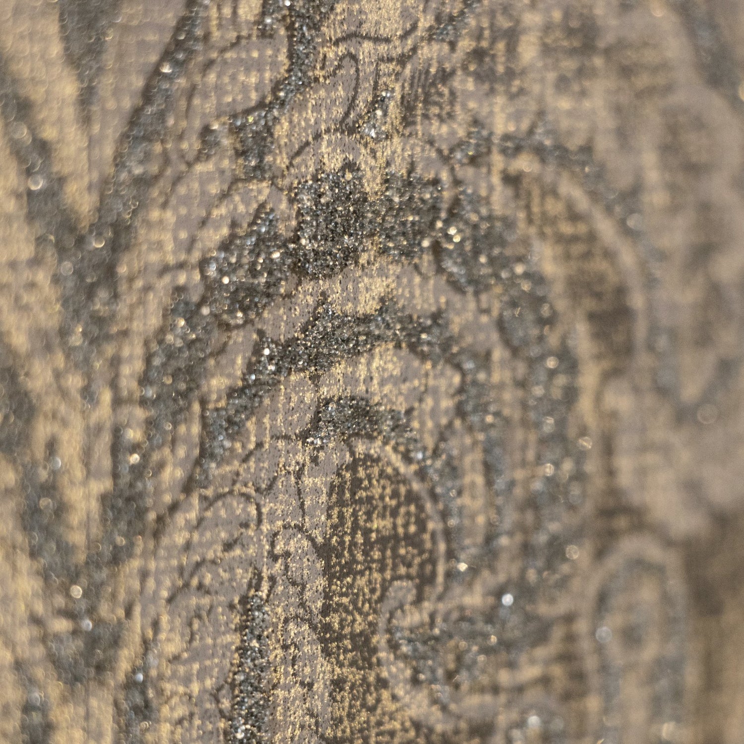 Aphrodite wallpaper in bronze brown color - pattern number 81196 - by Galerie in the Adonea collection