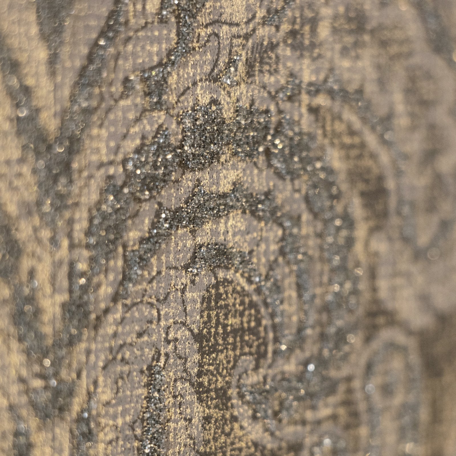 Aphrodite wallpaper in bronze brown color - pattern number 81196 - by Galerie in the Adonea collection