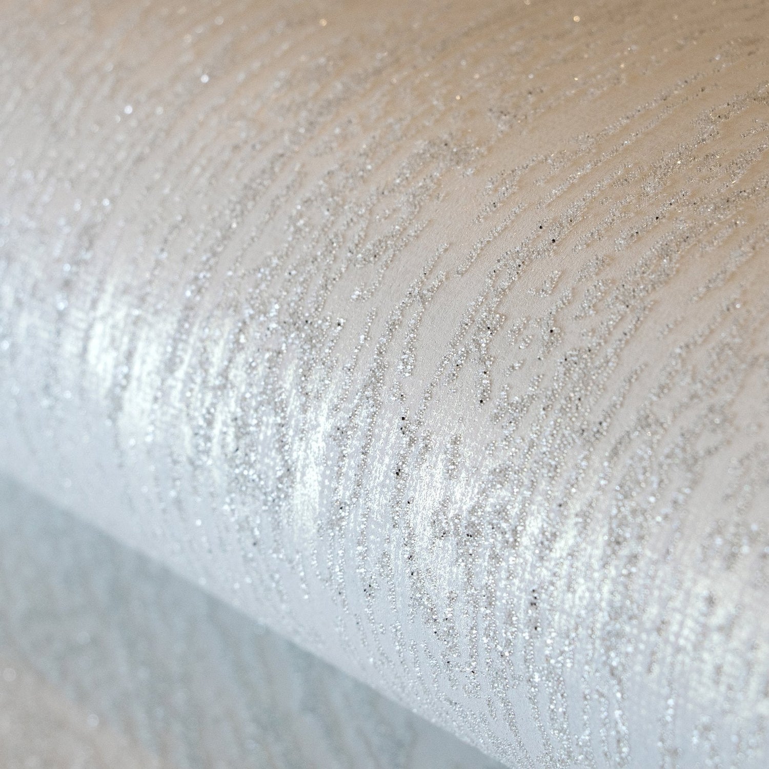Neptun Pearl White wallpaper in white color - pattern number GH81206-23 - by Galerie in the Universe collection