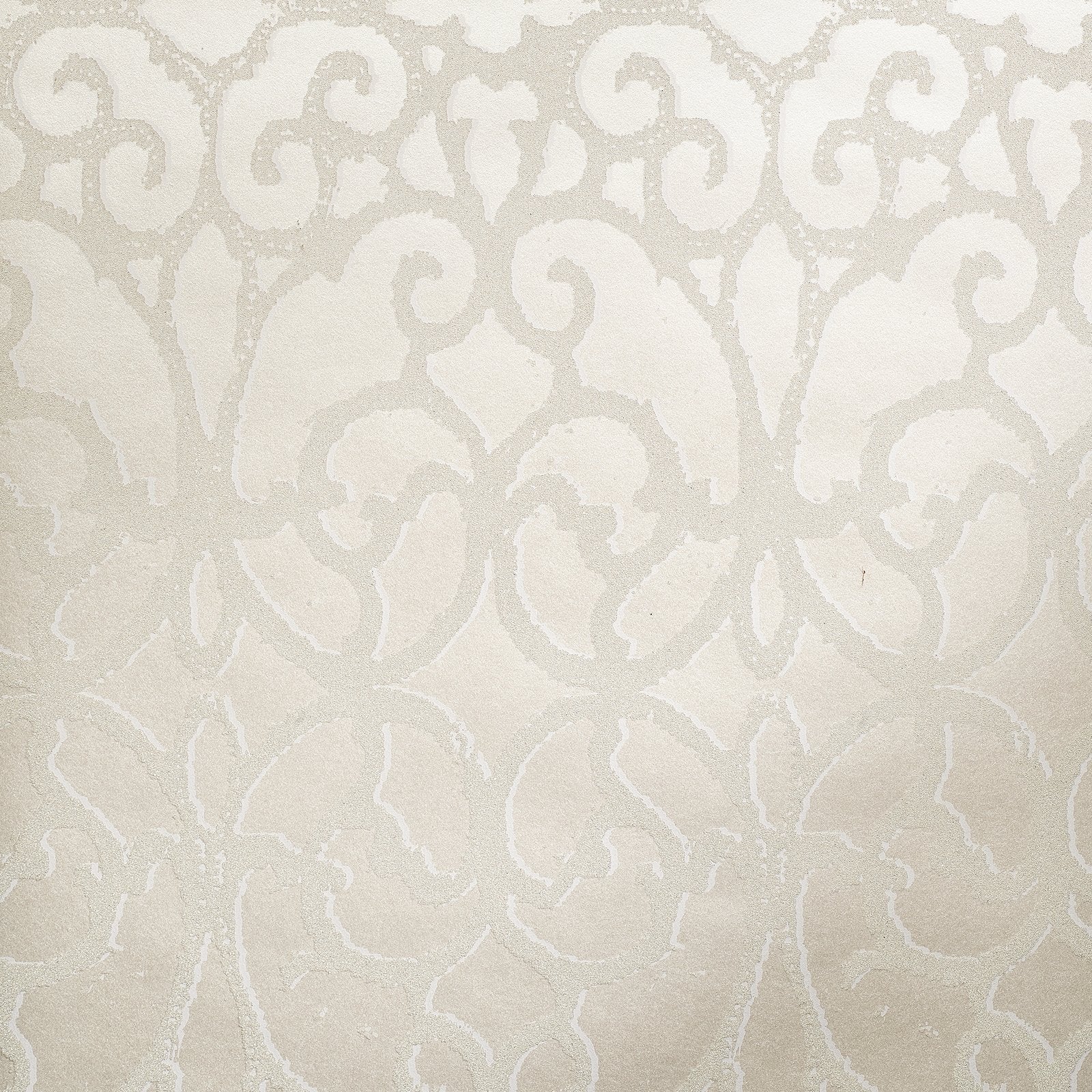 Pluto Pearl White wallpaper in white color - pattern number GH81212-23 - by Galerie in the Universe collection