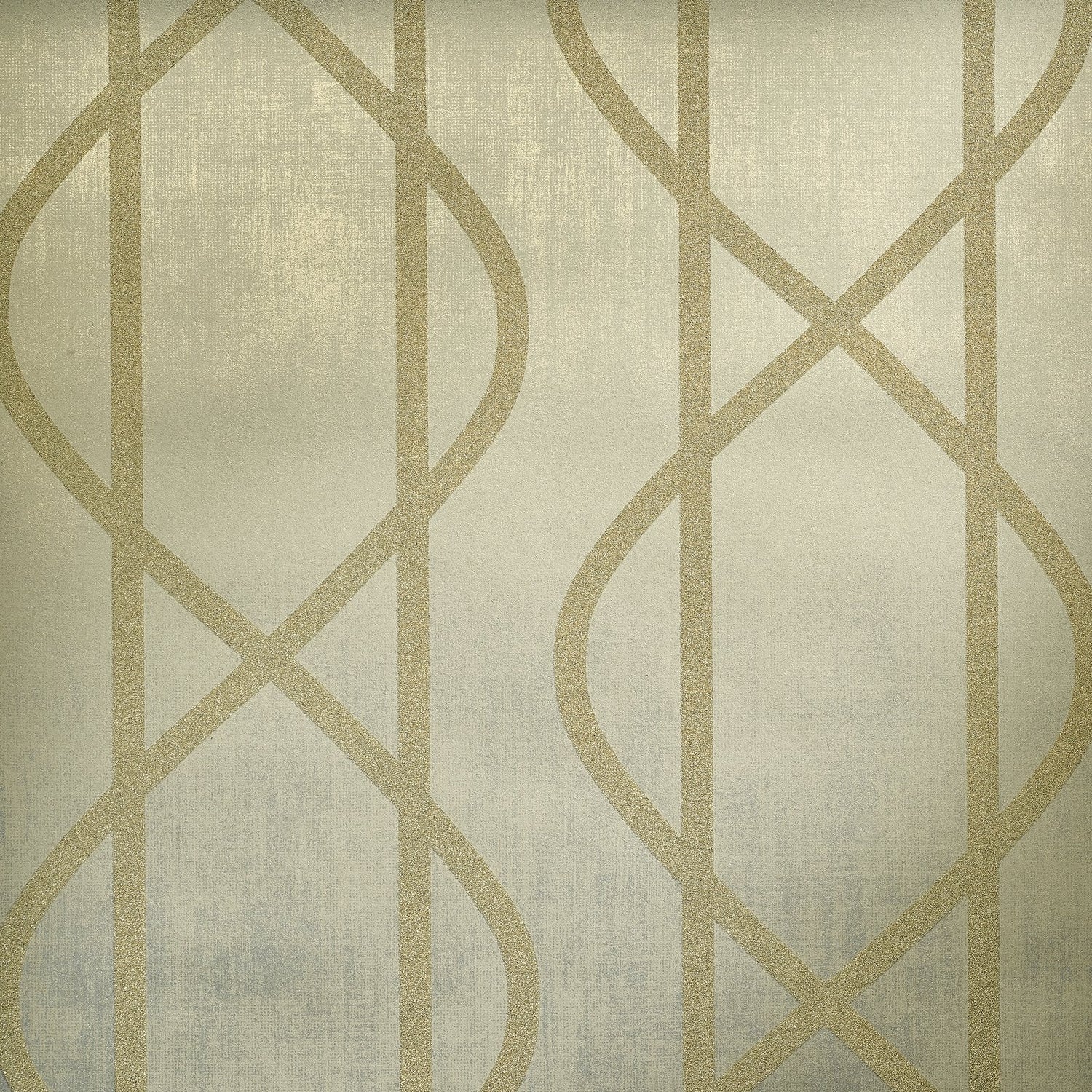 Saturn Sage Green wallpaper in green color - pattern number GH81221-23 - by Galerie in the Universe collection