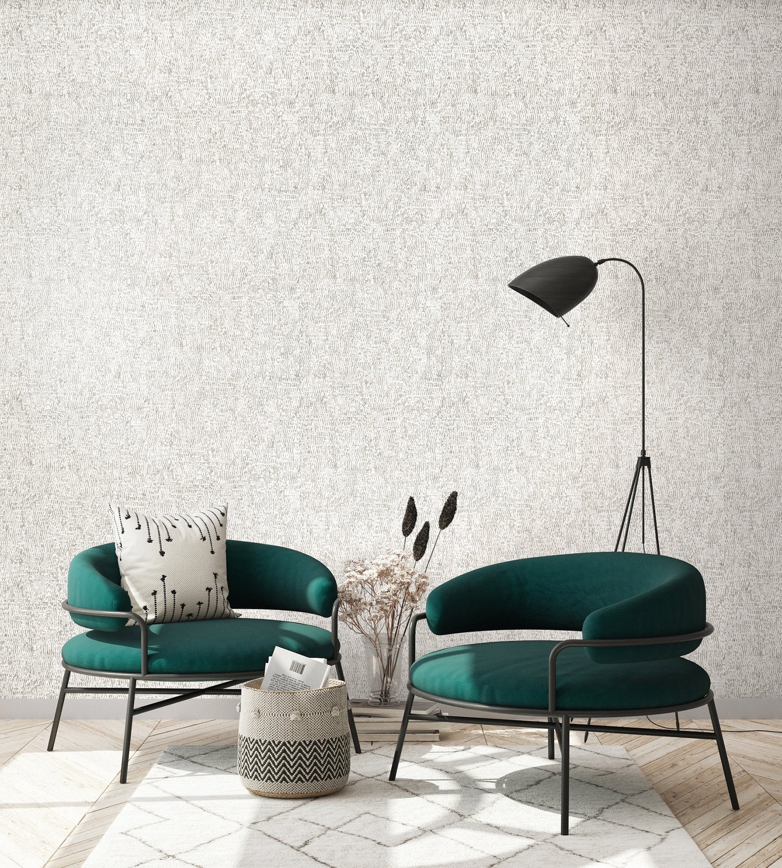Alpine Reptile wallpaper in cream color - pattern number GH81268-23 - by Galerie in the Feel collection