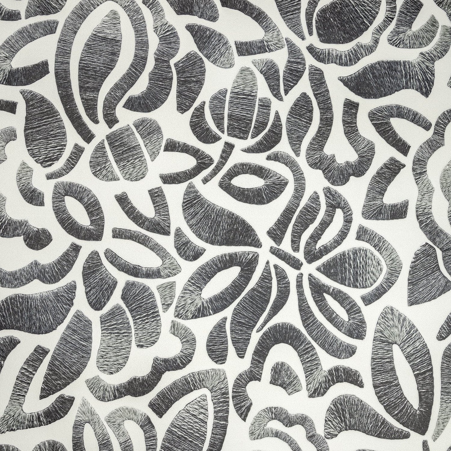 Brussels Lace wallpaper in silver grey color - pattern number GH81339-23 - by Galerie in the Pepper collection