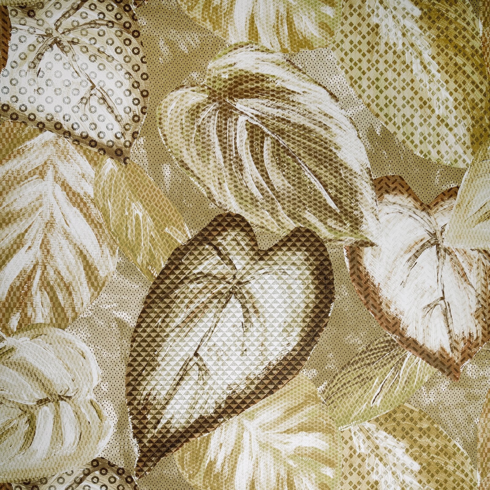 Ficus wallpaper in yellow color - pattern number GH81349-23 - by Galerie in the Pepper collection