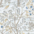 Albero Garden Wallpaper in Blue color - pattern number 8316 - by Galerie in the Blooming Garden collection