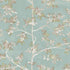 Pesco Garden Wallpaper in Blue color - pattern number 8321 - by Galerie in the Blooming Garden collection