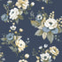 Vintage Garden Wallpaper in Blue color - pattern number 8332 - by Galerie in the Blooming Garden collection